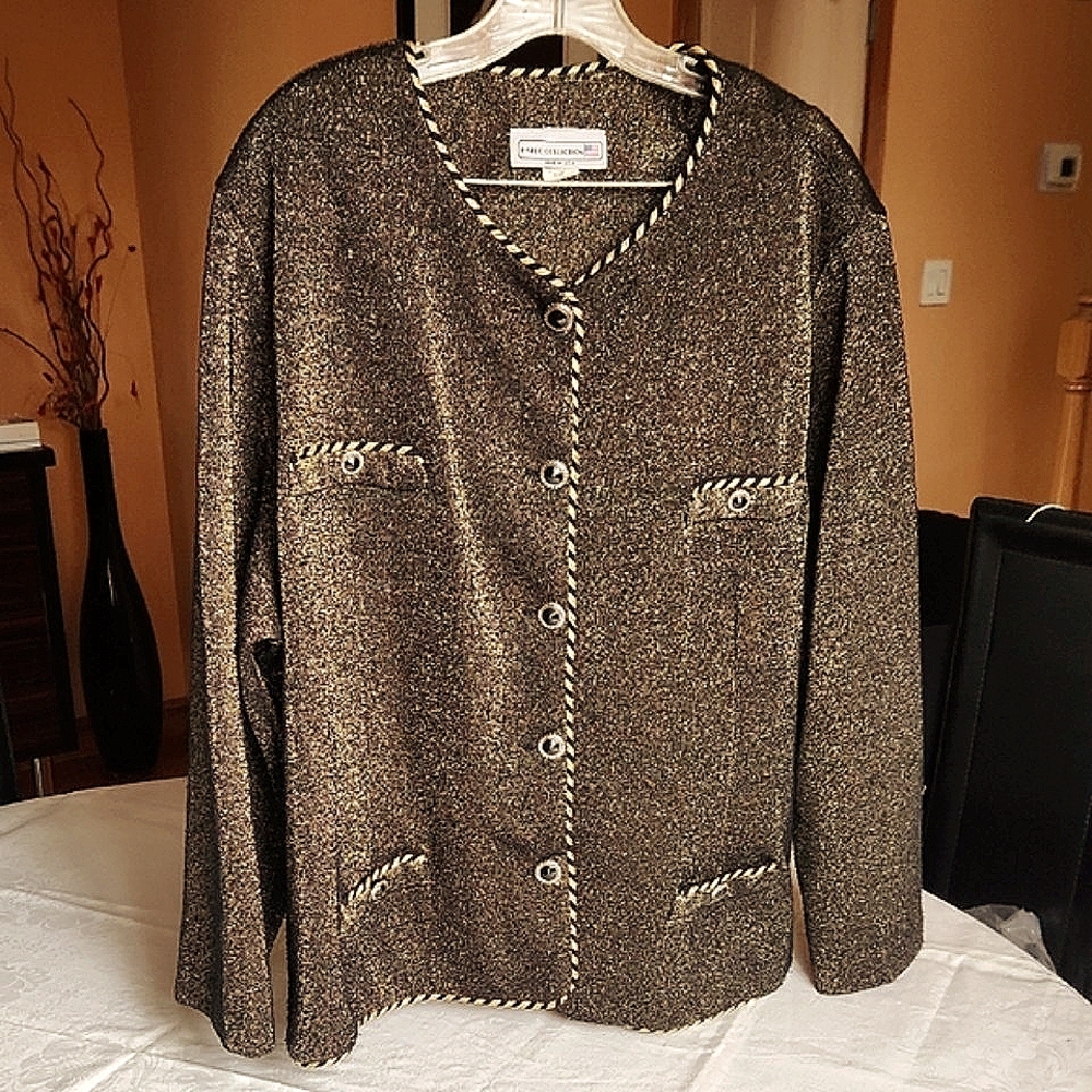 Black and Gold Women's Jacket